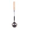 Gralara Sauna Stainless Steel Bucket And Ladle Set Wood Handle for Bathroom Durable view 3