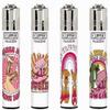 4 x Clipper Lighters Set, Clipper Lighter, Clipper Lighter Refillable Lighters SET DESIGN Cool Vibes (No Fuel) view 1