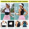 Gotoly Women Back Brace Posture Corrector Waist Trainer Vest Adjustable Back Straightener Support for Spinal Neck Shoulder Tummy Control Body Shaper view 4