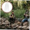 Toddmomy 2pcs Mosquito Hood Netting Face Mesh Hat for Outdoor Jungle Fly Protection view 4