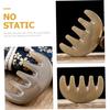 minkissy Massage Comb for Head Care Horn Comb for Scalp Massage Durable Head Meridians Tool Smooth Surface for Long Hair Easy to Use view 2
