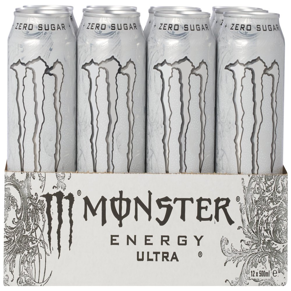 Monster Energy - Ultra White - blik - 12x50 cl - NL