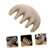 minkissy 3pcs Gua Comb Massage Tool Premium Wide Tooth Scalp Care Brush for and Neck Acupoint Massage Portable Hair Scalp for Family Friends view 3
