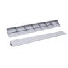 100Cm Plastic Edge Ramps Non-slip Threshold Ramps Availability Entrance Ramp Triangular Ramps For Sweeping Robot Bike Trolley (Color : Gray, Size : 100 * 10 * 3cm) view 1