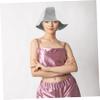GALPADA 3pcs Unisex Felt Sauna Hats Comfortable Bathing Sauna Caps for Hair Breathable and Lightweight for Spa and Activities Convenient Hanging Design view 4