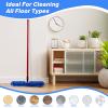 6 Pack Microfiber Flip Mop Refills,Compatible with O-Cedar Dual Action Mop,Replacement Mop Heads for Dry/Wet Use,Washable&Reusable view 2