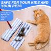 6 Pack Microfiber Flip Mop Refills,Compatible with O-Cedar Dual Action Mop,Replacement Mop Heads for Dry/Wet Use,Washable&Reusable view 4