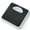 LEKLAI Mechanical Bathroom Scales, Height and Weight Scale, anti-Skid Rubber Surface Extra Large Numbers, no Battery, Durable, Accurate and Reliable, Bedroom and Bathroom (Color : Black) view 1