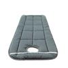 LXJDDLD Square/Round Head Massage Table Pad,Massage Bed Topper Cushion for Massage Accessories for Therapists Spa,Washable Mattress Protector with Elastic Bands&Breathing Hole,Gray R,80x180cm view 1