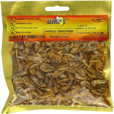 MASAfrica's Finest Whole Crayfish 40g Box of 10-Fd