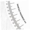 Garneck Body Fat Clip Fitness Caliper Fat Measure Tester Tape Measure for Men Women Tape view 4