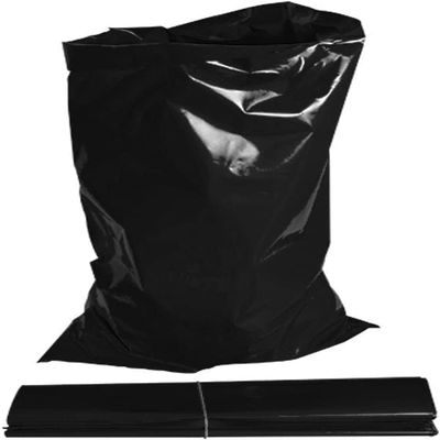 TGL PACKAGING Large Heavy Duty Black Rubble Sacks Builders and DIY Choice Rubble Bags 100 Microns 40 Litre For Builders Garden Kitchen House Office (20"x30", Black, 500)