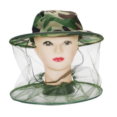 Beekeeper Antimosquito Bee Insect Fly Mask Cap Hat with Net Mesh Face Protection
