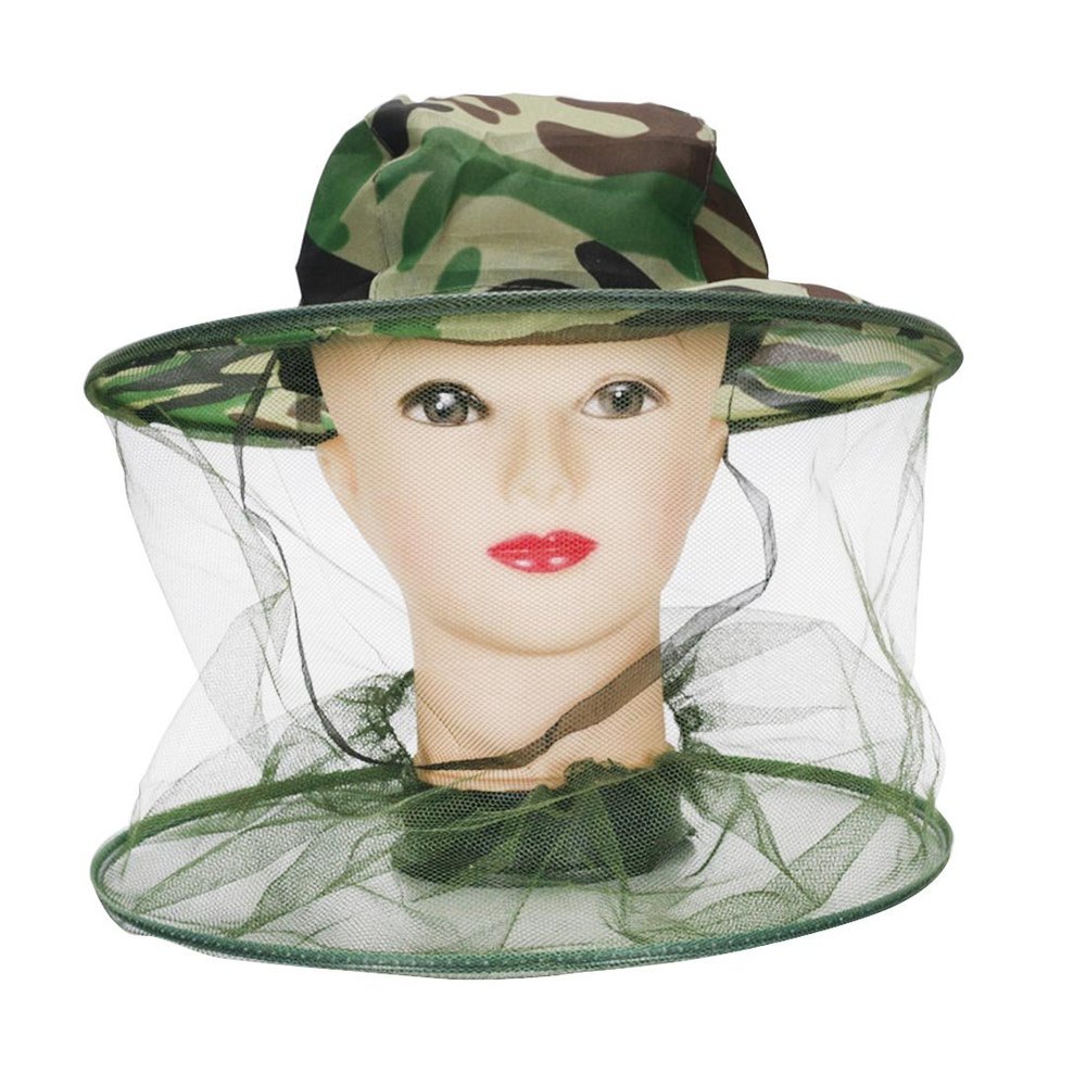 Beekeeper Antimosquito Bee Insect Fly Mask Cap Hat with Net Mesh Face Protection