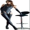 Faux Leather Bodysuit Patent Leather Lingerie for Women Sexy Wetlook Halter Neck Bodysuit Night Club Leotards Clubwear,Black,4X-Large view 1