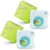 Coconut-Oil Infused Woven Dental Floss,Vegan and Cruelty-Free,Mint 4 Month Supply (33 Yds x 2 Units) view 1
