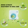 Coconut-Oil Infused Woven Dental Floss,Vegan and Cruelty-Free,Mint 2 Month Supply (33 Yds x 1 Units) view 3