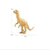 6 Pcs Gold Dinosaur Cake Decorations Cake Toppers For Boys Girls Party Supplies view 4