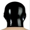 Latex Hood Black with Eyes Mouth and Nostril Holes Rubber Latex Mask,0.4mm,Small view 4