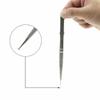 Metal Diamond Gemstone Tweezers With Side Lock Indented Serrated Tips For Easy Pick Up view 3