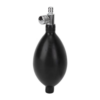 1Pcs Blood Pressure Latex Bulb Replacement Inflation Bulb Pump Hand Squeeze Sphygmomanometer Bulb with Air Release Valve