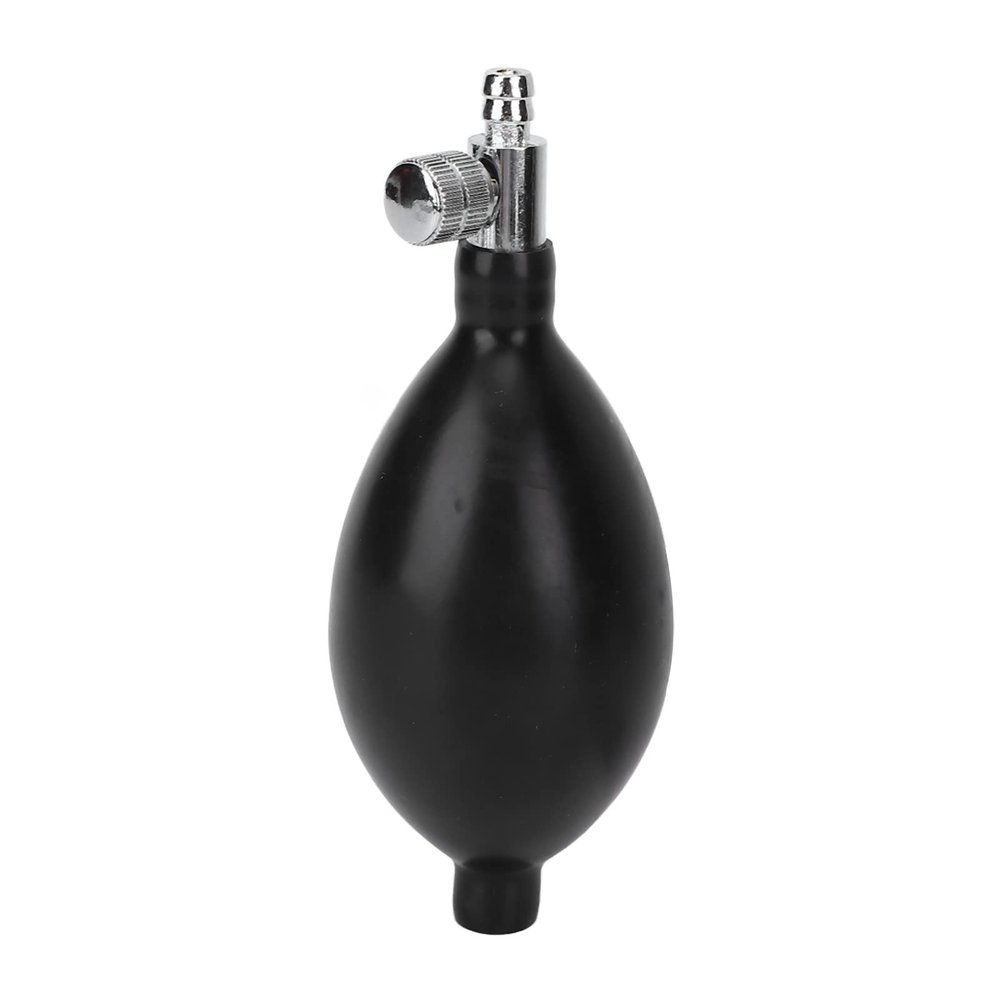 1Pcs Blood Pressure Latex Bulb Replacement Inflation Bulb Pump Hand Squeeze Sphygmomanometer Bulb with Air Release Valve