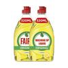 Faairry Lemon Washing Up Liquid with LiftAction | Dishes Grease Cleaner | 320ml | (Pack of 2) view 1