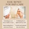RAW POT - ORGANIC HONEYDEW HONEY WITH PROPOLIS - Natural Raw Pure Unpasteurised Honey Rich in Antioxidants for Immunity Support, Skin, Digestive Health | Smooth and Silky | For Kids And Adults (300g) view 4