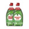 Faairry Original Washing Up Liquid Green with LiftAction | Dishes Grease Cleaner | 320ML | (Pack of 2) view 1