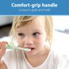 Dr. Brown's Infant-to-Toddler Toothbrush Elephant, Mint Green, 0-3 Years view 3