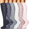 BLUEENJOY Copper Compression Socks for Women & Men (6 pairs) - Best Support for Nurses, Running, Hiking, Recovery view 1