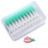 160pcs Interdental Brushes Versatile Soft Polyvinyl Dental Picks Teeth Brush Portable Disposable Toothpicks Cleaning Brush Teeth Cleaning Care Tools(Green) Soft Picks Gum for view 1