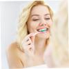 160pcs Interdental Brushes Versatile Soft Polyvinyl Dental Picks Teeth Brush Portable Disposable Toothpicks Cleaning Brush Teeth Cleaning Care Tools(Green) Soft Picks Gum for view 4