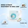 Coconut-Oil Infused Woven Dental Floss,Vegan and Cruelty-Free,Coconut 4 Month Supply (33 Yds x 2 Units) view 3