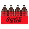 Coca-Cola Zero Sugar Soft Drink Multipack Bottles 8 x 2L view 3