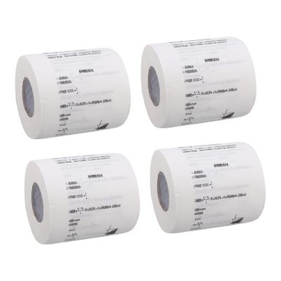 Abaodam Physics Formula Printed Toilet Paper 4 Rolls Set Decorative Restroom Tissue for Classroom Home Gift Absorbent Tissue