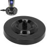 Shaving Supplies Accessories Universal Electric Shaver Charging Stand Round Shape Men'S Electric Shaving Charging Base Black Men'S view 3