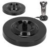Shaving Supplies Accessories Universal Electric Shaver Charging Stand Round Shape Men'S Electric Shaving Charging Base Black Men'S view 4