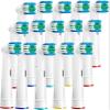 4Pcs Toothbrush Heads Compatible with Electric Rechargeable Toothbrushes Soft Bristle for Superior and Gentle Clean for Teeth & Gum Care with Classic Round Brush Heads Replacement Brush view 3