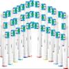 4Pcs Toothbrush Heads Compatible with Electric Rechargeable Toothbrushes Soft Bristle for Superior and Gentle Clean for Teeth & Gum Care with Classic Round Brush Heads Replacement Brush view 4