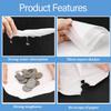 Car Tissue Refill Kit, Travel Tissues, Tissue Refill for Car Visor Tissue Holder, Car Tissues Cylinder, Round Tissue Boxes with 9 Packs Tissues, Car Napkins Tissues Cylinder view 3