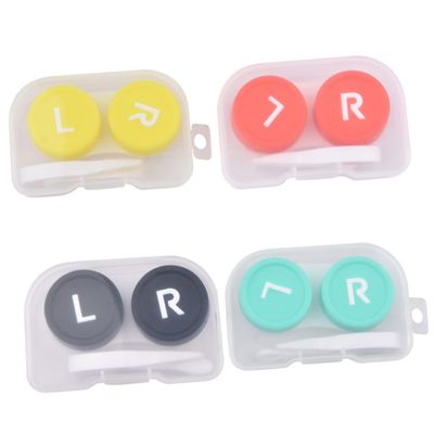 PLAFOPE 8pcs Portable Lens Case Set PP Optical Lens Storage Box Sturdy Holder Organizer Easy Carry Colours Suitable for Travel and Daily Use