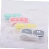 PLAFOPE 8pcs Portable Lens Case Set PP Optical Lens Storage Box Sturdy Holder Organizer Easy Carry Colours Suitable for Travel and Daily Use view 3