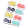 PLAFOPE 8pcs Portable Lens Case Set PP Optical Lens Storage Box Sturdy Holder Organizer Easy Carry Colours Suitable for Travel and Daily Use view 4