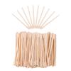 100pcs Small Wax Spatulas Wooden Wax Sticks Eyebrow Waxing Applicators Wood Craft Sticks,Eyebrow Wax Sticks Wax Applicator,Mini Eyebrow Waxing Spatulas for Face and Small Hair Removal Sticks(88mm) view 1