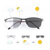 MIRYEA Photochromic Progressive Multifocus Spring Hinges Reading Sunglasses UV400 Protection Multifocal Trifocal Transition Anti Glare Sun Readers Blue Light Blocking Computer Glasses for Women Men view 1