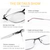 MIRYEA Photochromic Progressive Multifocus Spring Hinges Reading Sunglasses UV400 Protection Multifocal Trifocal Transition Anti Glare Sun Readers Blue Light Blocking Computer Glasses for Women Men view 2