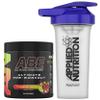 Applied Nutrition Bundle ABE Pre Workout 375g + 700ml Protein Shaker | All Black Everything Pre Workout Powder, Energy & Physical Performance with Creatine, Beta Alanine (Strawberry & Mojito) view 1