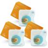 Coconut-Oil Infused Woven Dental Floss,Vegan and Cruelty-Free,Orange 6 Month Supply (33 Yds x 3 Units) view 1