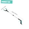 Mobestech Foldable Grabber Tool Trash Picker Clip Green Portable Litter Picker for Waste Collection and Sanitation Use view 4